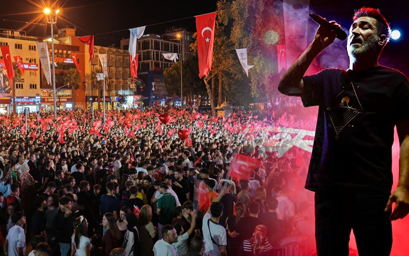 30 Ağustos coşkusuna Sagopa Kajmer’li kutlama