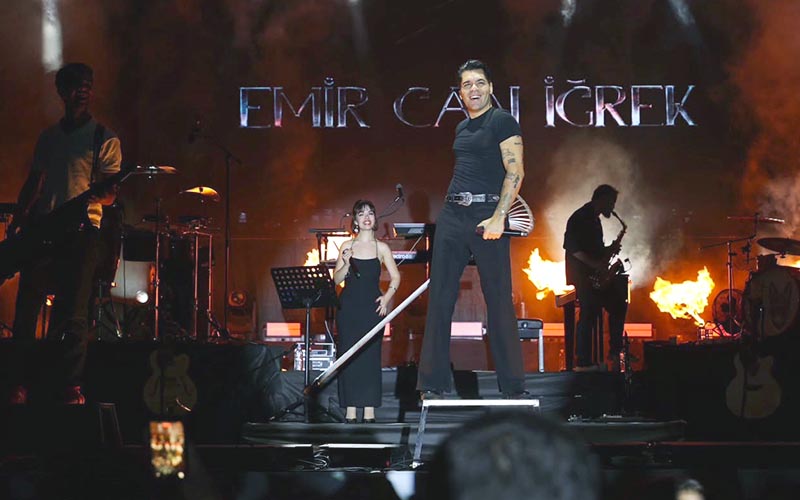 Tavas Zeybek Festivali’nde final Emircan İğrek konseriyle yapıldı