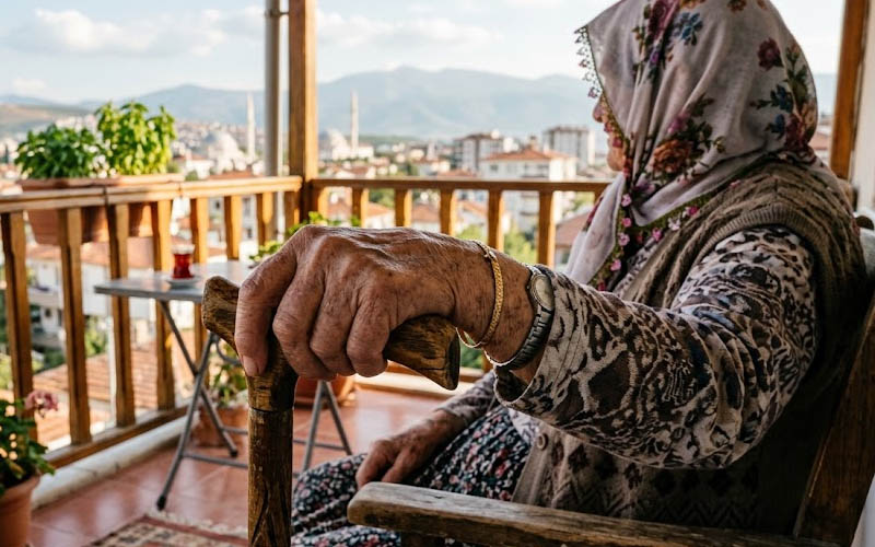 90 yaş ve üzeri nüfusta kadınlar erkekleri katladı