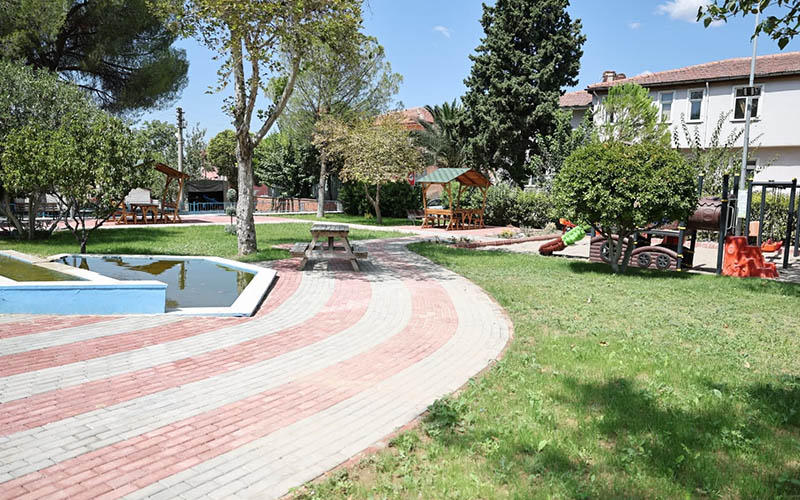 Behçet Güleç Parkı’nda yenileme çalışması tamamlandı