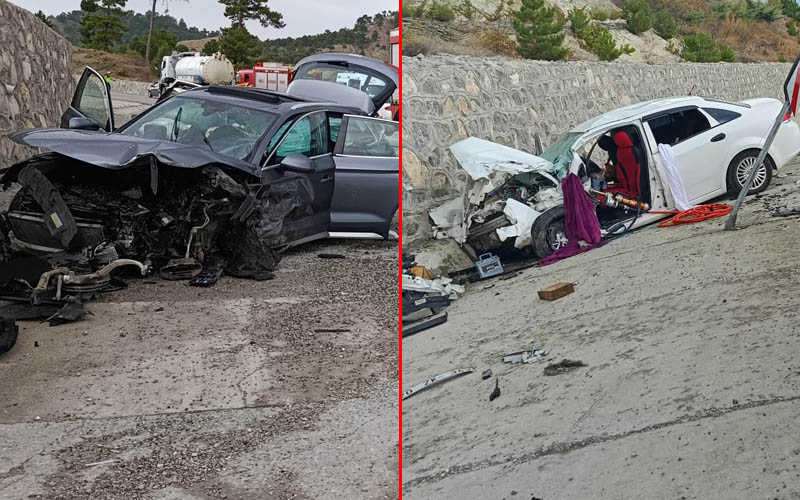 Kafa kafaya çarpıştılar: 2 ölü