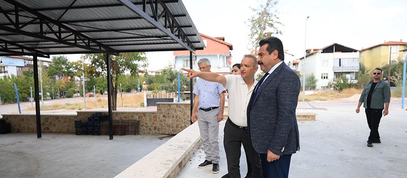 Denizli'de Aktepe Mahallesi kapalı pazar yerine kavuştu