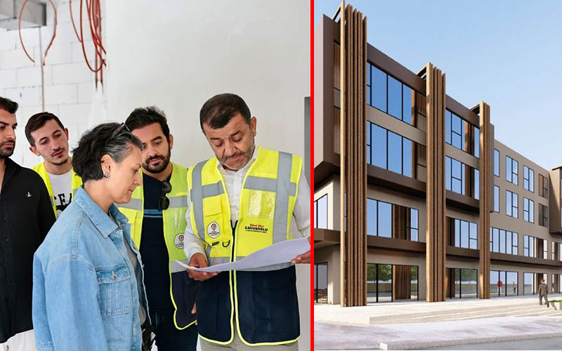 Çavuşoğlu’ndan Kınıklı Sosyal Tesisi ve sosyal alan çalışmalarına inceleme