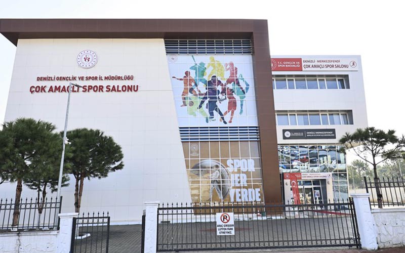 Merkezefendi Çok Amaçlı Spor Salonu yenilendi