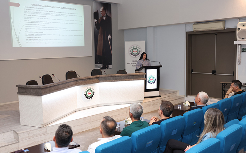 Denizli OSB’de çevre bilinci ve sıfır atık eğitimi