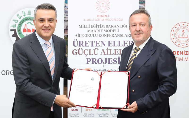 Denizli OSB ve İl Milli Eğitim Müdürlüğü’nden aileler için iş birliği protokolü