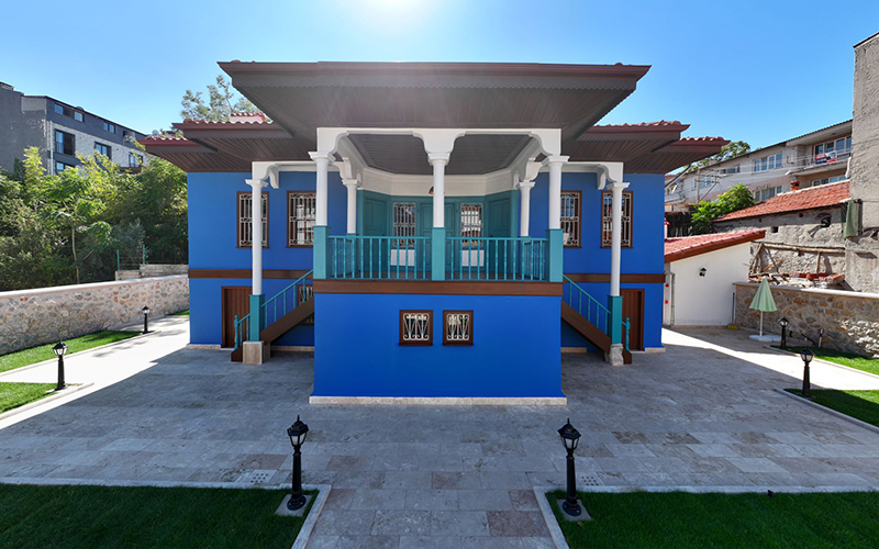 Tarihi Abalı Evi’nde restorasyon tamamlandı