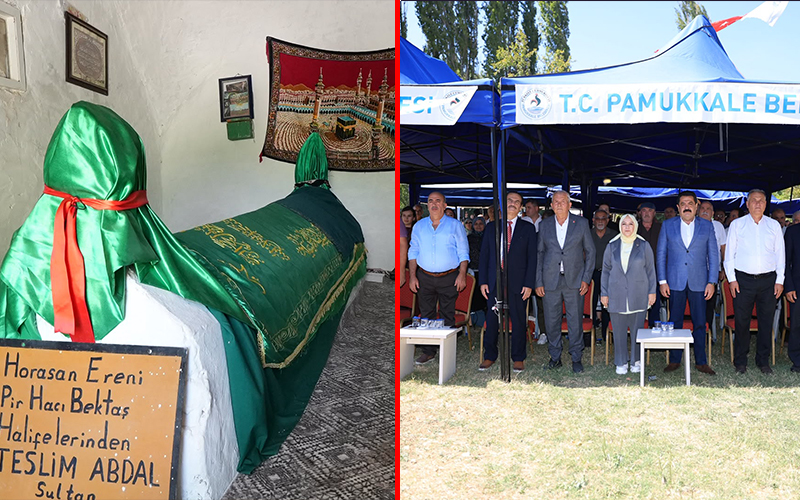 Pamukkale’de Teslim Abdal Sultan anıldı