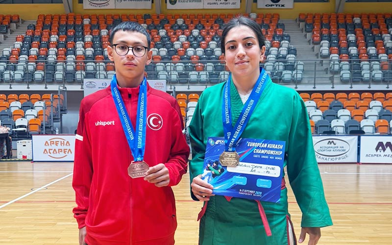 Denizlili sporculardan Avrupa Şampiyonası’nda 1 altın, 1 bronz madalya