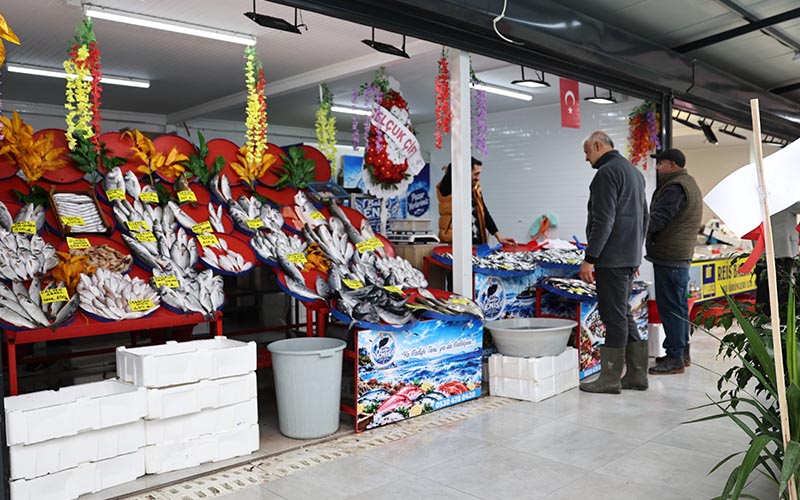 Deliktaş Mahallesi Balık Hali açıldı
