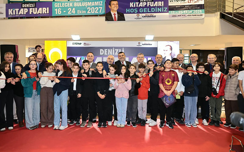 TÜYAP Denizli Kitap Fuarı açıldı