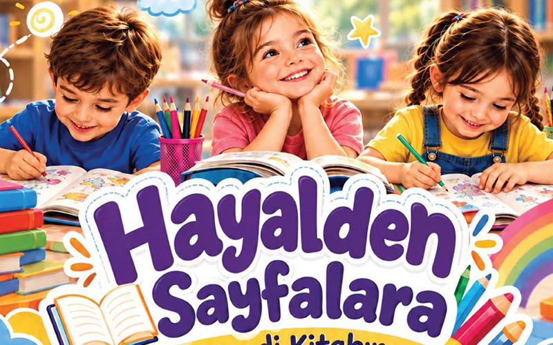 Merkezefendi’de çocuklar kendi kitaplarını kendileri tasarlayacak