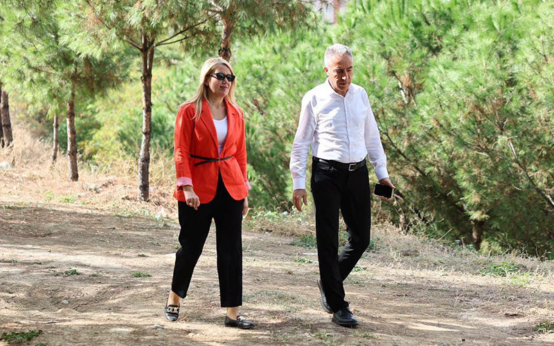 Şemikler Mahallesi’ne yürüyüş parkı