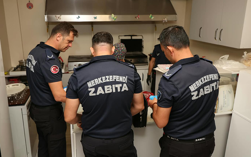 Merkezefendi Belediyesi zabıta kantin denetimi