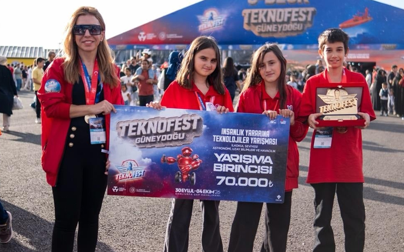 TEKNOFEST’ten 2 birincilik, 1 üçüncülükle döndüler