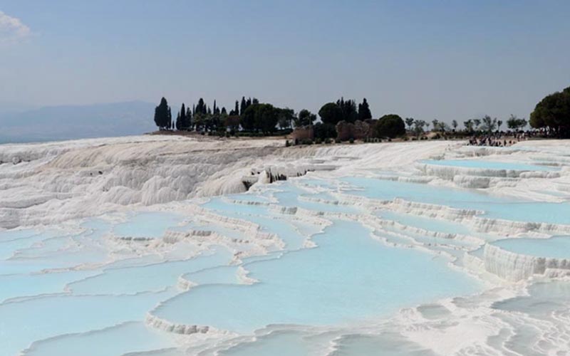Pamukkale’nin azalan termal su rezervine ve kaçak sondajlara takip