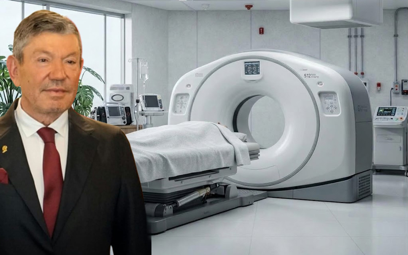 PAÜ Hastanesi’ne tomografi cihazı kazandırıldı