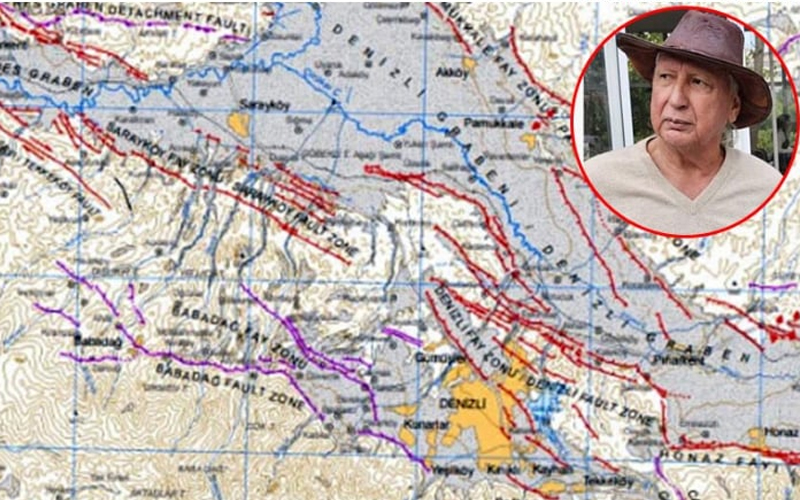 Prof Dr Üşümezsoy: Pamukkale Fayı’nda risk yoğunlaştı, 7 büyüklüğünde deprem üretebilir