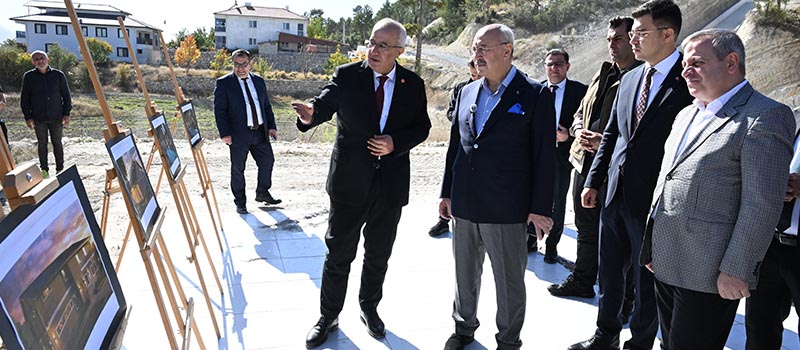 Denizli Valisi Yavuz Selim Köşger, Çameli'yi ziyaret ederek ilçedeki yatırımlar ve projelerle ilgili bilgi aldı