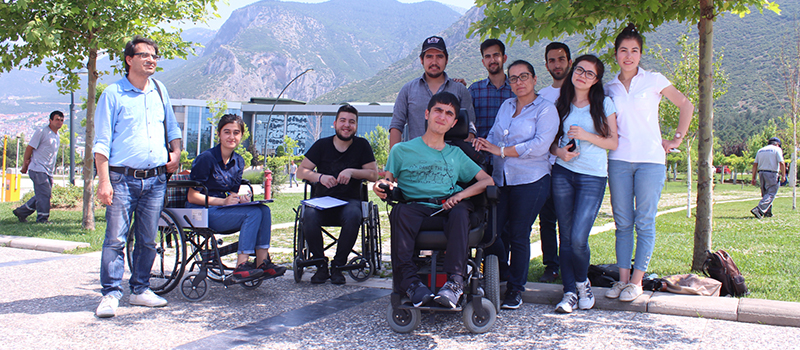 PAÜ’de Engelsiz Üniversite Yaşamı İçin El Ele projesi