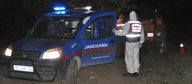 Jandarma 2 cesetle ilgili didik didik delil aradı