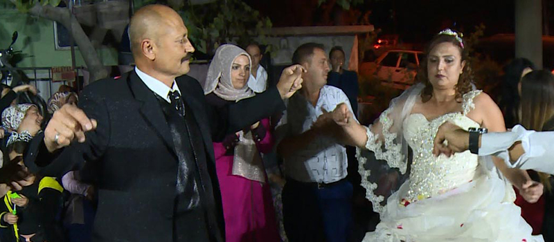 Kanser hastası çifte imece usulü düğün