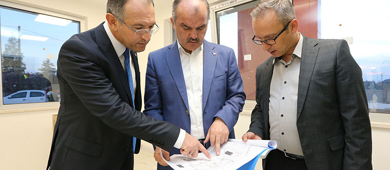 Karahayıt 112 Acil Sağlık İstasyonu ve Turizm Sağlık Merkezi'nin inşaatında sona gelindi