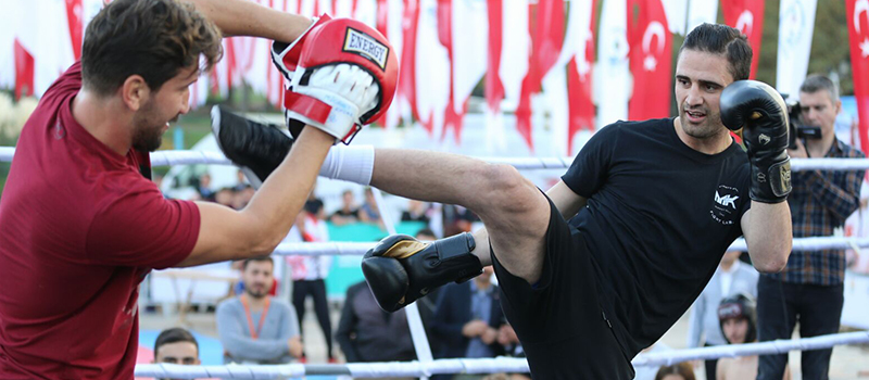 Pamukkale Spor Oyunları'nda nefes kesen gösteri maçı