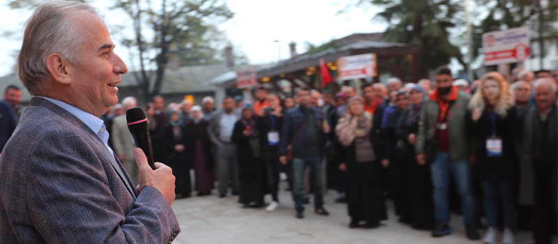 Zolan'dan Bursa-Çanakkale gezisine katılan kafileye sürpriz ziyaret