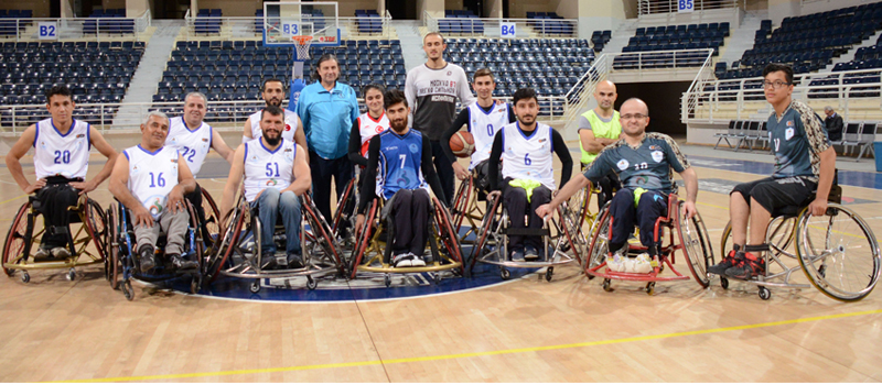 Pamukkale Belediyespor Tekerlekli Basketbol Takımı parkelere iniyor