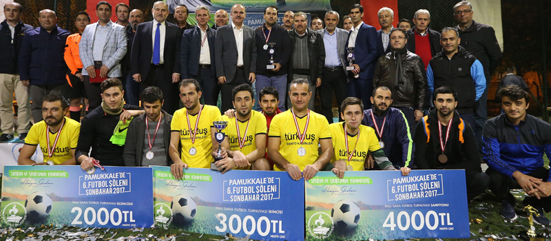 Pamukkale Futbol Şöleni’nde şampiyon Kaplanlarspor