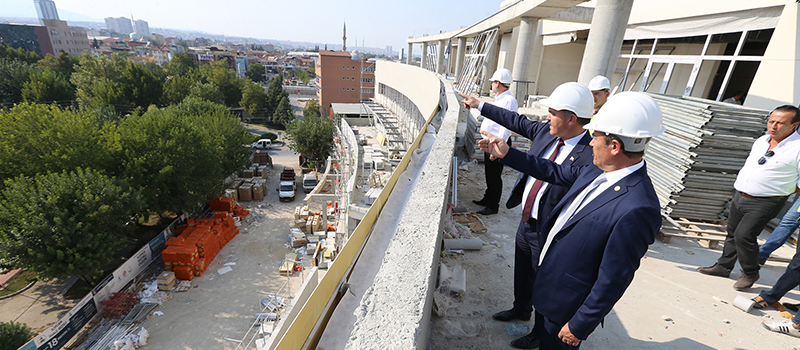 Gürlesin ve Tin, Dokuzkavaklar Sağlık kompleksi’ni gezdi