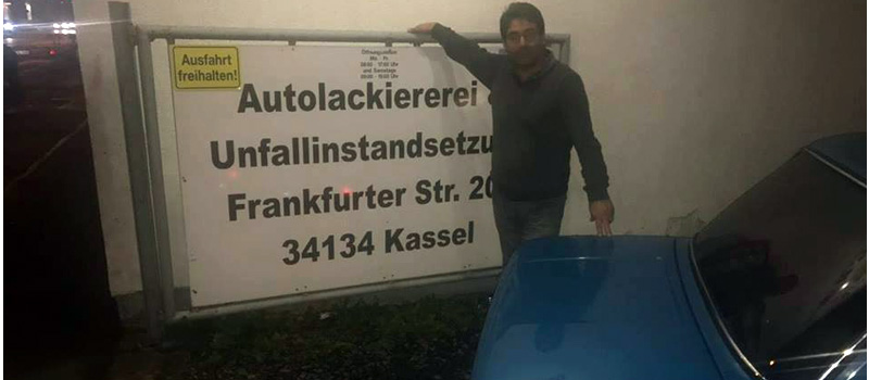Murat 124 tutkunu, Denizli’den Almanya’ya yola çıktı